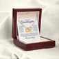 (Almost Gone) To My Beautiful Granddaughter | Love you always | Interlocking Heart Necklace - Elliotrose Gifts