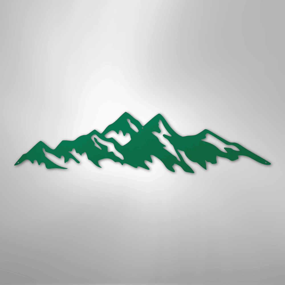 Mountain Ridge - Steel Sign - Elliotrose Gifts