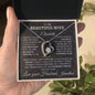 Personalized To My Wife | Love Of My Life | Forever Love Necklace - Elliotrose Gifts