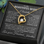 Personalized To My Wife | Love Of My Life | Forever Love Necklace - Elliotrose Gifts