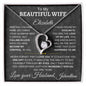 Personalized To My Wife | Love Of My Life | Forever Love Necklace - Elliotrose Gifts
