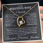 Personalized To My Wife | Love Of My Life | Forever Love Necklace - Elliotrose Gifts