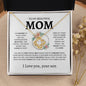To My Beautiful | Blessed To Have You | Love Knot Necklace - Elliotrose Gifts
