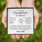To My Beautiful Daughter - Most Beautiful Chapter - Love Knot Necklace - Elliotrose Gifts