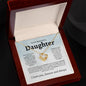 To My Beautiful Daughter | Stronger Than You Seem | Love knot Necklace - Elliotrose Gifts