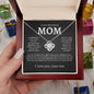 To My Beautiful Mom | Proud To Call You Mom | Love Knot Necklace - Elliotrose Gifts