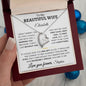 To My Beautiful Wife - Personalized | One Gift | Forever Love Necklace - Elliotrose Gifts