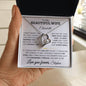 To My Beautiful Wife - Personalized | One Gift | Forever Love Necklace - Elliotrose Gifts