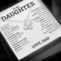 To My Daughter | Straighten Your Crown | Love Knot Necklace - Elliotrose Gifts