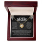 To My Loving Mom | My Guiding Light | Love Knot Necklace - Elliotrose Gifts