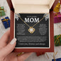 To My Loving Mom | My Guiding Light | Love Knot Necklace - Elliotrose Gifts
