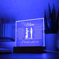 To My Mom | My Caring Mother | Acrylic Plaque - Elliotrose Gifts