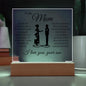 To My Mom | You Are Loved | Acrylic Plaque - Elliotrose Gifts