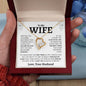 To My Wife | Falling In Love | Forever Love Necklace - Elliotrose Gifts