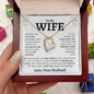 To My Wife | Falling In Love | Forever Love Necklace - Elliotrose Gifts