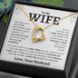 To My Wife | Falling In Love | Forever Love Necklace - Elliotrose Gifts