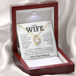 To My Wife | Falling In Love | Forever Love Necklace - Elliotrose Gifts