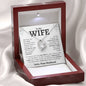 To My Wife | Falling In Love | Forever Love Necklace - Elliotrose Gifts