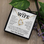 To My Wife | Falling In Love | Forever Love Necklace - Elliotrose Gifts