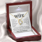 To My Wife | Meeting You Was Fate | Forever Love Necklace - Elliotrose Gifts