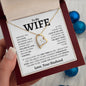 To My Wife | Meeting You Was Fate | Forever Love Necklace - Elliotrose Gifts