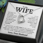 To My Wife | Meeting You Was Fate | Forever Love Necklace - Elliotrose Gifts
