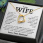 To My Wife | Meeting You Was Fate | Forever Love Necklace - Elliotrose Gifts