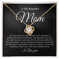 108 Love Knot Necklace - Elliotrose Gifts