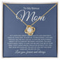 38 Love Knot Necklace - Elliotrose Gifts