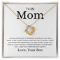 84 Love Knot Necklace - Elliotrose Gifts