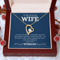 Amazing Wife | Love You Forever | Forever Love Necklace - Elliotrose Gifts