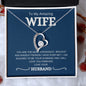 Amazing Wife | Love You Forever | Forever Love Necklace - Elliotrose Gifts