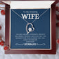 Amazing Wife | Love You Forever | Forever Love Necklace - Elliotrose Gifts