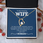 Amazing Wife | Love You Forever | Forever Love Necklace - Elliotrose Gifts
