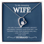 Amazing Wife | Love You Forever | Forever Love Necklace - Elliotrose Gifts