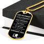 Remembrance Day | Lest We Forget Remember | Dog Tag Necklace