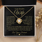 Beautiful Wife | One Wish | Love Knot Necklace