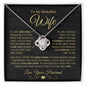 Beautiful Wife | One Wish | Love Knot Necklace