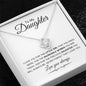 To My Daughter | Never Forget | Love Knot Necklace