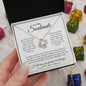 To My Soulmate | Love You Forever | (Love Knot Necklace)
