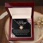 To My Mom | Moon and Back | Love Knot Necklace