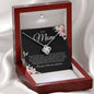 To My Mom | Moon and Back | Love Knot Necklace