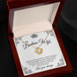Badass Wife | My Queen | Love Knot Necklace - Elliotrose Gifts