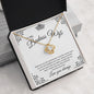 Badass Wife | My Queen | Love Knot Necklace - Elliotrose Gifts
