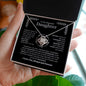 Beautiful Daughter | Someday | Love Knot Necklace - Elliotrose Gifts