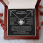 Beautiful Daughter | Someday | Love Knot Necklace - Elliotrose Gifts