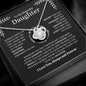 Beautiful Daughter | Someday | Love Knot Necklace - Elliotrose Gifts