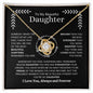 Beautiful Daughter | Someday | Love Knot Necklace - Elliotrose Gifts