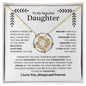 Beautiful Daughter | Straighten Your Crown | Love Knot Necklace - Elliotrose Gifts