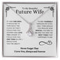 Beautiful Future Wife | One Wish | Alluring Beauty Necklace - Elliotrose Gifts
